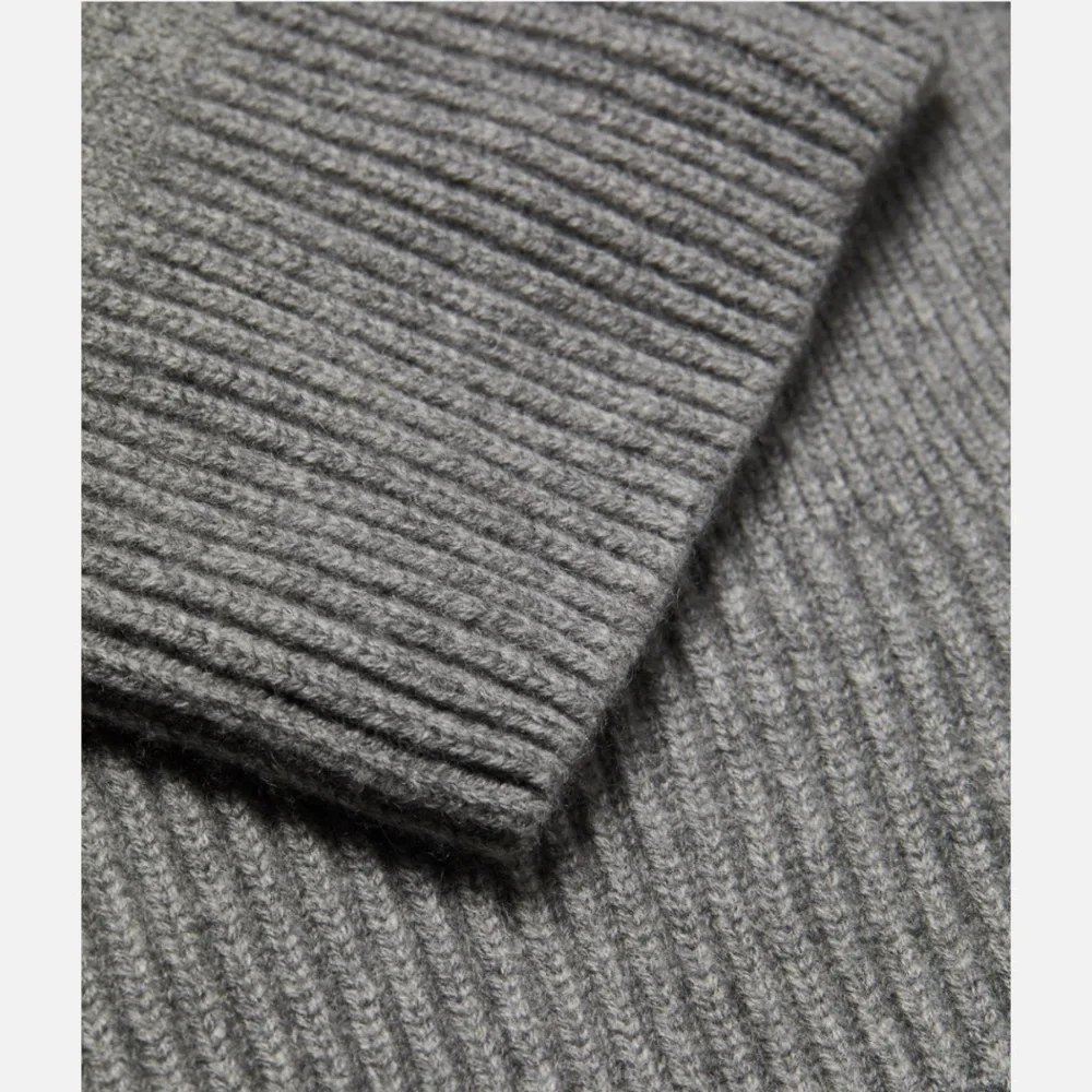 Khaite Isabelle Stone Gray Cashmere Sweater Size XS Authentic NEW W. TAGS $1680 - Picture 5 of 8